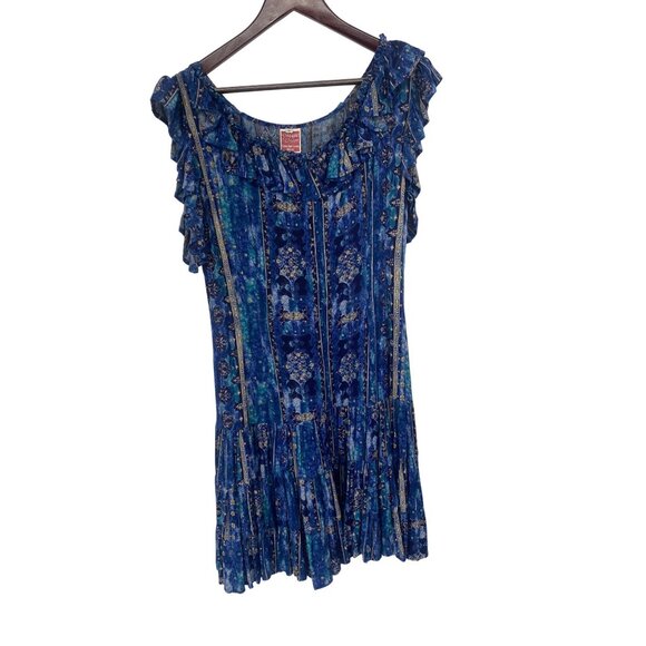 Magic of the Moon Cabo San Lucas Beach SMALL Summer Dress WAIST DROP - Picture 1 of 5